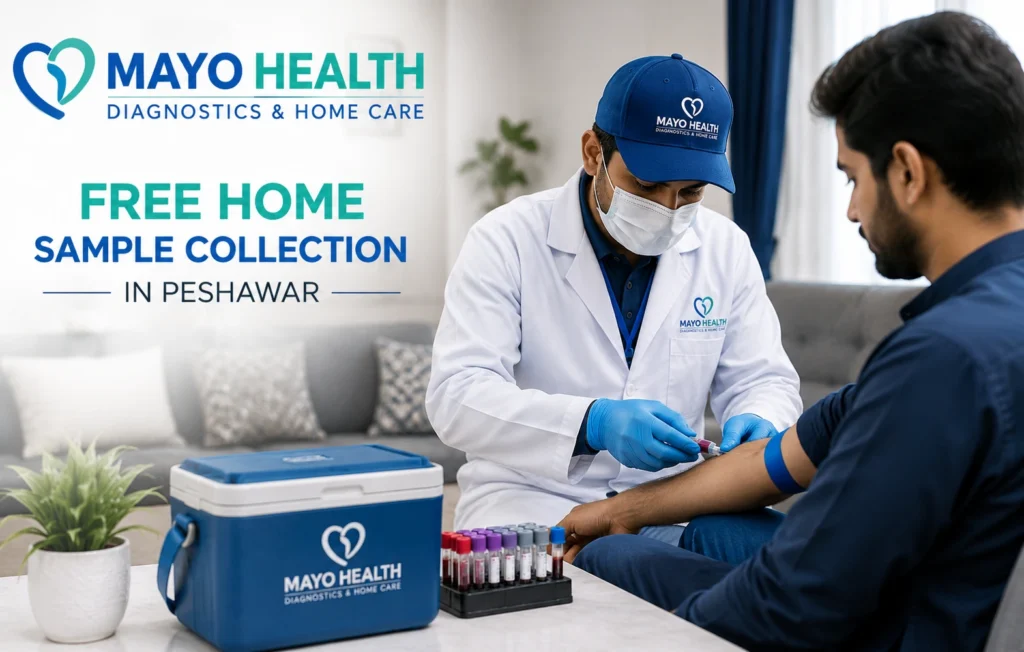 Free home sample collection in Peshawar